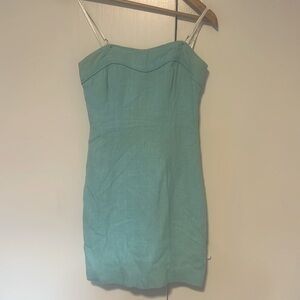 Bright Blue Strapless Lilly Pulitzer Mini Dress 00